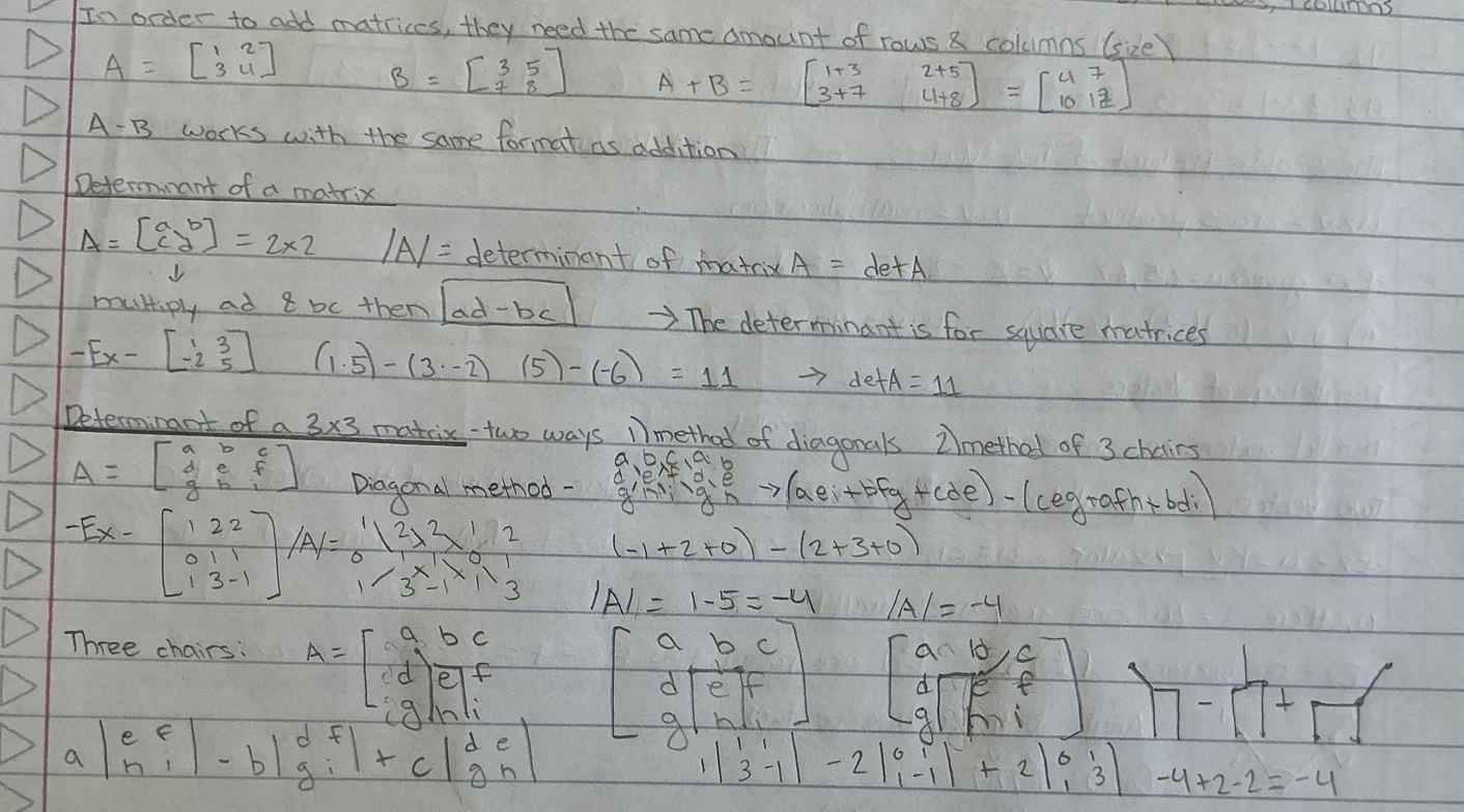 Science and mathematics lesson
